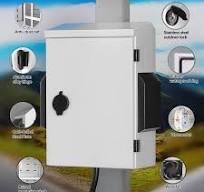 Nueva Caja Eléctrica Para Exteriores Mejorada, Impermeable IP65, Placa