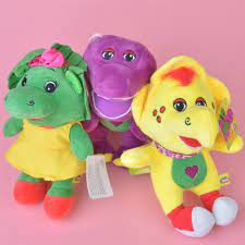 These soft 10plush figure will warm your heart. 3 Pcs Barney Dinosaur Plush Toy Baby Kids Doll With Free Shipping Plush Toys Dinosaur Plush Toykids Dolls Aliexpress