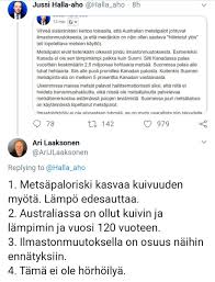 Perussuomalaisten puheenjohtaja, kansanedustaja / chairman of finns party, member of parliament. Vili Nuorimarx Twitter