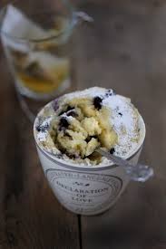 Mug Cake Yaourt Aux Myrtilles On Dine Chez Nanou Gateau Au Micro Onde Mug Cake Yaourt Gateau Tasse