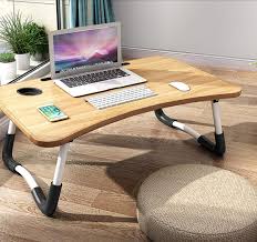 Great savings & free delivery / collection on many items. Foldable Laptop Bed Table Lap Desk Stand Serving Tray Dining Table With Slot Notebook Stand Holder Bed Tray Laptop Desk For Eating Breakfast Working Watching Movie On Bed Couch Sofa Floor Amazon Co Uk Home