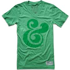 Premium Ampersand V Neck Green Objects Of Desire New T Shirt Design Green Shirt Designs