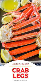 How To Cook Crab Legs The Easy Way Recipe In 2021 Crab Legs Cooking Crab Cooking Crab Legs
