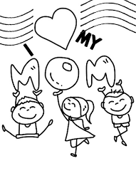 Mom coloring page from mother's day category. Mothers Day Coloring Page Free Printable Cenzerely Yours