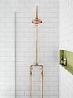 Copper pipe shower