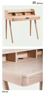 Bureau En Chene Avec Plateau Relevable Kinna Inviter Le Bureau A La Maison Bureau Chene Mobilier De Salon Meuble Deco