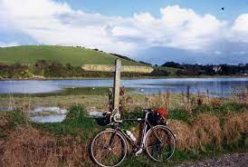 We hired one (female) cruiser style bike 12 gbp and one bike and tagalong 18 gbp (for husband and daughter). Camel Trail Wikipedia