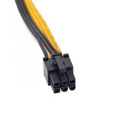 R01S Adaptateur D'Alimentation Pour Cartes Graphiques Pcie 6 Broches Vers 2  Adaptateurs Pci-Express 8 Broches (6+2) Adaptateur D'Alimentation Pci  Express Gpu Vga Pour Cartes Vidéo Câble De 18 Cm : Amazon.Fr: Informatique