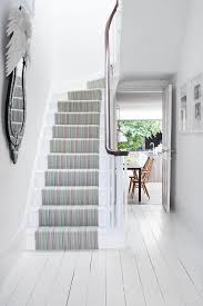 Roger Oates A Modern Flecked Stripe Stair Runner A Perfect Mix Of Colour And Texture Available In 60c In 2020 Stair Runner Striped Stair Runner Stair Runner Carpet