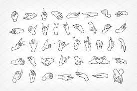 Different Hand Gestures Hand Drawing Reference Hand Gesture Drawing How To Draw Hands