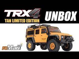 Crawler traxxas trx4 amewi defender 1.9 landy kompletträder neu. Traxxas Trx 4 1 10 Rtr Land Rover Camel Trophy Limited Edition D110 Crawler Unbox Youtube