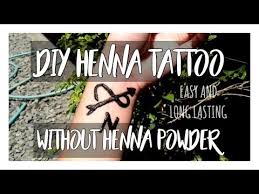 These henna stencils are an easy way to add a dash of color. Diy Henna Tattoo No Henna Powder Neil Patrick Youtube