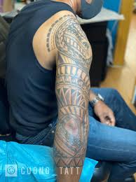 9,932 likes · 106 talking about this. Amour Tattoo Polynesian Tribal 3 4 Sleeve Tattoo Done Facebook