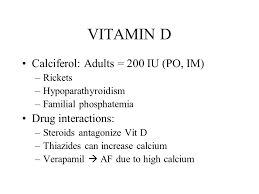 Vitamins Minerals Fluids Electrolytes Vitamin Therapy