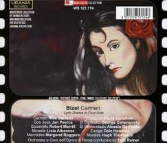 Bizet : Carmen. Stevens, Peerce, Merrill, Albanese, Reiner.