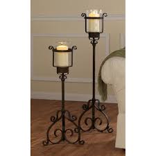 Floor Candle Stands Iron Italian Renaissance Style Medieval Metal Floor Table Candle Holders Medieval Home Decor Metal Candle Stand Candle Holders