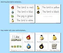 Educational Freebie Angry Birds Preschool Printable Pack