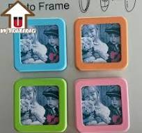 Beautiful Resin Craft Children's Photo Frame Home Decor Magnet Refrigerator  Sticker Souvenir