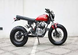 Ini hanyalah hobi semata,digarap nya pun sehabis pulang kerja dan di hari libur. Modifikasi Yamaha New Scorpio Z Konsep Street Tracker Gaya Klassik Retro Aksesories Yamaha Cafe Racer Motorcycle Bike Bobber Bikes