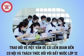 Trao đổi về một vấn đề có liên quan đến cơ hội và thách thức đối