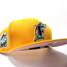 Paired with the 1959 all star game side logo, this is a pirates hat for the ages. Florida Marlins 1993 Inaugural Season New Era 59fifty Fitted Hat Yell Ecapcity