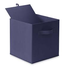 Shop for storage canvas bins shelves online at target. 11 Foldable Cloth Baskets For Shelves Baby Blue Cubby Organizers More Casafield Set Of 6 Collapsible Fabric Cube Storage Bins Storage Organization Baskets Bins Containers Flooring Cl