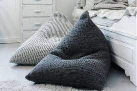 It is the largest bean bag you can find anywhere. Giant Knit Bean Bags On Etsy Are As Cozy As Giant Knit Blankets