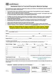 Farmers' primary mobile food vendor insurance provides coverage for business property carried on your truck, equipment breakdowns, and money and securities. Food Spoilage Claim Form Fill Out And Sign Printable Pdf Template Signnow