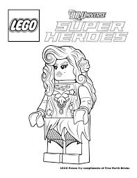 Coloring Page Poison Ivy True North Bricks Lego Coloring Pages Lego Coloring Lego Poison Ivy
