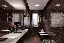 You can go wild and create a wonderful pattern using chocolate brown mosaics (alone or in combination with other shades of brown) or choose classic variants like big slate tiles or horizontal tiles. 40 Chocolate Brown Bathroom Tiles Ideas And Pictures 2021