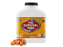 These could also be found in survival packages, most notably field kits. Butterscotch 120 Day Supply Survival Tabs Emergency Food Rations Nutrition Non Gmo Gluten Free 25 Year Shelf Life Newegg Com