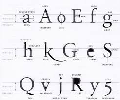 The Parts Of Type From The Book Design Elements Typography Fundamentals Lettering Tutorial Fonts Lettering Tutorial Learning Graphic Design