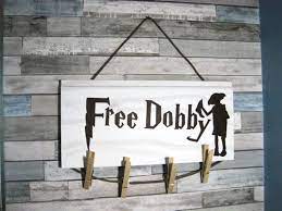 Excited To Share The Latest Addition To My Etsy Shop Free Dobby Lost Sock Sign Laun Harry Potter Bedroom Decor Harry Potter Room Decor Harry Potter Bathroom