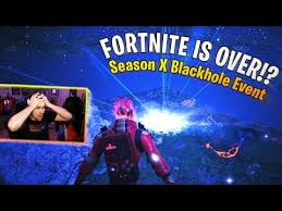 Fans on reddit have spotted numbers swirling around the black hole. Fortnite S Season 10 End Sucked The Entire Game Into A Black Hole Leaving Players In Limbo The Washington Post
