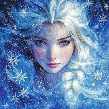 20x16 inches Elsa's Winter Magic