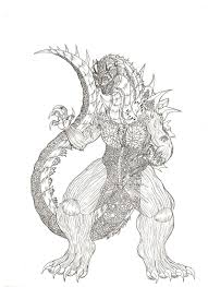He has since had a long film career and manga. Godzilla Coloring Pages Print Monster For Free