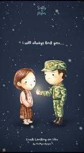 Crash Landing Of You Korea Drama Di 2020 Kartun Seni Doodle Animasi