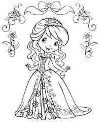 Strawberry Shortcake Mermaid Coloring Pages Princess Coloring Pages Strawberry Shortcake Coloring Pages