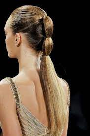 Runway Inspired Holiday Hairstyle Ideas Futuristic Hair Hair Styles Ponytail Hairstyles Easy