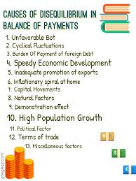 13 Causes Of Disequilibrium In Balance Of Payments Bop Googlesir