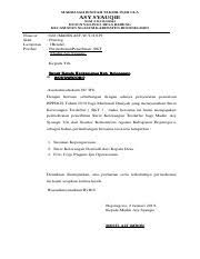 Contoh Permohonan Skt Kemenag Docx Madrasah Diniyah Takmiliyah Ula Asy Syauqie Nsm 311235220662 Dusun Nglingi Desa Bareng Kecamatan Ngasem Kabupaten Course Hero