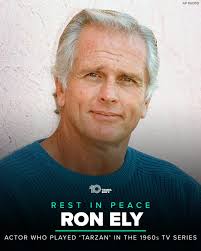 REST IN PEACE 🕯 Ron Ely, the tall, musclebound actor who played the title  character in the 1960s NBC series “Tarzan,” has died at age 86.  https://www.wtsp.com/article/news/nation-world/ron-ely-dead-tarzan-actor-1960s/507-96a6f68d-e5dd-41c6-ba7d  ...