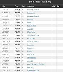 This will take you to the men's baseball schedule. Michigan Center Boys Basketball Schedule Jtv Jackson