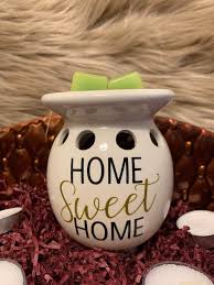 Home Sweet Home Wax Warmer Candle Scents Candle Lover Etsy Candle Wax Warmer Candle Lover Gifts Wax Warmer