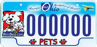 A simple license plate number search could reveal information about the driver, traffic court records, criminal driving violations, vehicle identification number (vin), vehicle title information, and more associated license plate records. Select An Ohio Pet License Plate To Support Clermont Animal Care