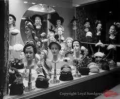 Photographs By Loyd Sandgren Vintage Mannequin Hat Stores Paris Hat