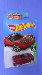 2016 Hot Wheels Super Treasure Hunt Tesla Roadster Real Riders Hot Wheels Treasure Hunt Tesla Roadster Super Treasure Hunt
