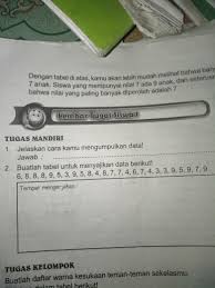 Maybe you would like to learn more about one of these? Tolong Kerjakan Tugas Mandiri Pake Cara Ya Brainly Co Id