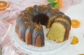 Ciambellone senza burro, piu' soffice del mondo. Bundt Cake All Arancia Con Farina Integrale E Miele