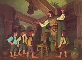 Best collections of pub wallpapers design for desktop, laptop and mobiles. Strider And The Hobbits In The Pub Lord Of The Rings Calendar Art 1469x1080 Wallpaper Teahub Io